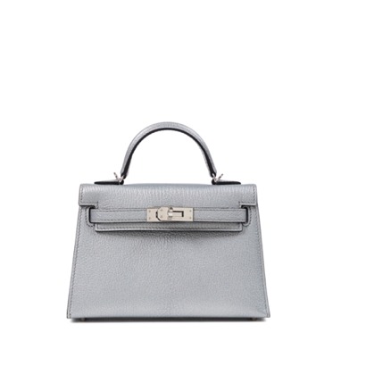 Hermes Metallic Gris Argente